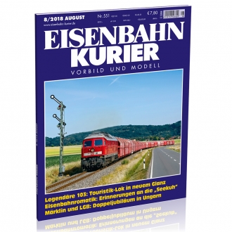Eisenbahn-Kurier 8/2018 
