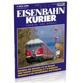 Eisenbahn-Kurier 4/2023 