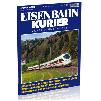Eisenbahn-Kurier 4/2026 