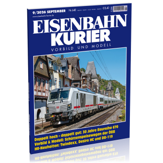 Eisenbahn-Kurier 9/2026 