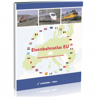 Eisenbahnatlas Europäische Union 