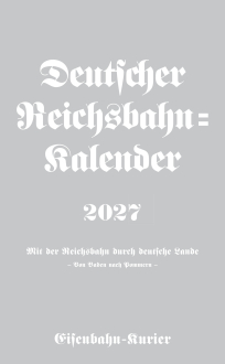Deutscher Reichsbahn-Kalender 2027 