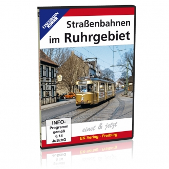 DVD - Straßenbahnen im Ruhrgebiet 