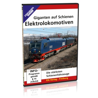 DVD - Giganten auf Schienen - Elektrolokomotiven 