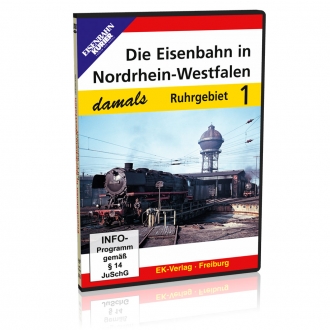 DVD - Die Eisenbahn in Nordrhein-Westfalen - damals, Teil 1 