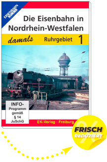 DVD - Die Eisenbahn in Nordrhein-Westfalen - damals, Teil 1 