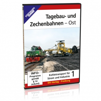 DVD - Tagebau- und Zechenbahnen - Ost 