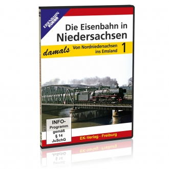 DVD - Die Eisenbahn in Niedersachsen - damals 