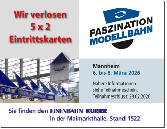 Faszination Modellbahn 2026 