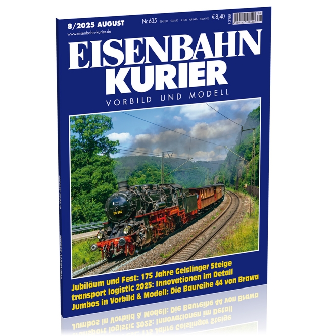 Eisenbahn-Kurier 8/2025 