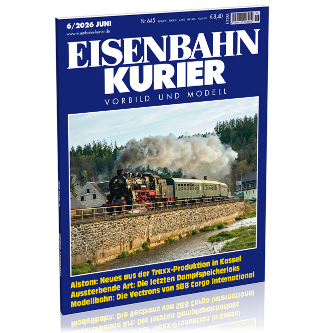 Eisenbahn-Kurier 6/2026 