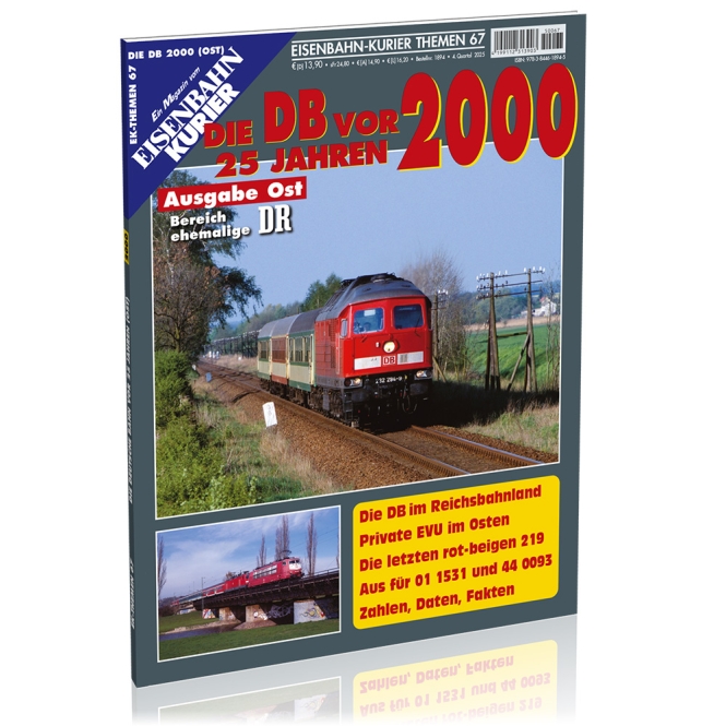 Die DB vor 25 Jahren - 2000 Ausgabe Ost 