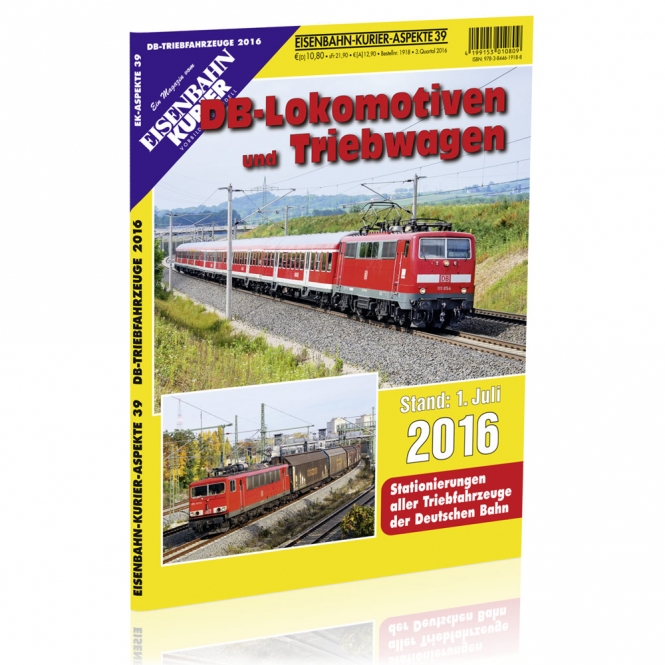 DB-Lokomotiven und Triebwagen 2016 