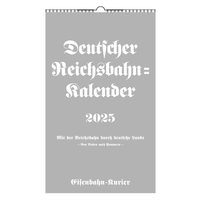 Deutscher Reichsbahn-Kalender 2025 