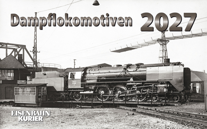 Kalender: Dampflokomotiven 2027 