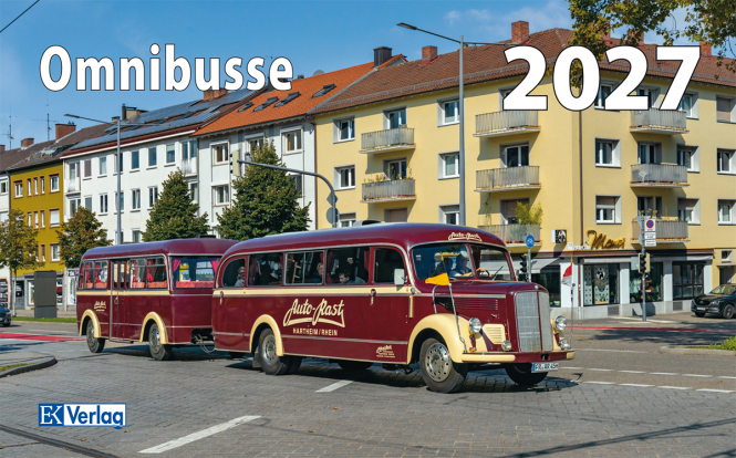 Kalender: Omnibusse 2027 