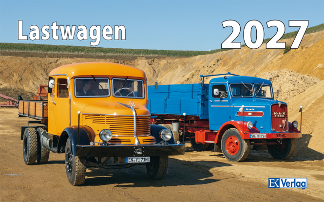 Kalender: Lastwagen 2027 