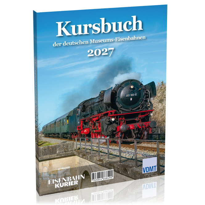 Kursbuch der deutschen Museums-Eisenbahnen - 2027 