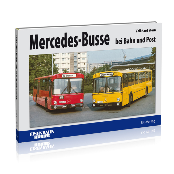 Mercedes-Busse bei Bahn und Post 