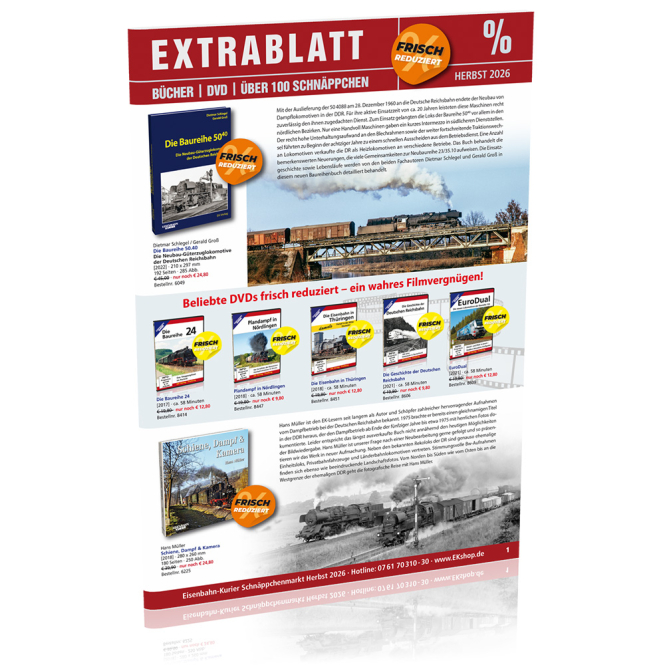 EXTRABLATT Herbst 2026 