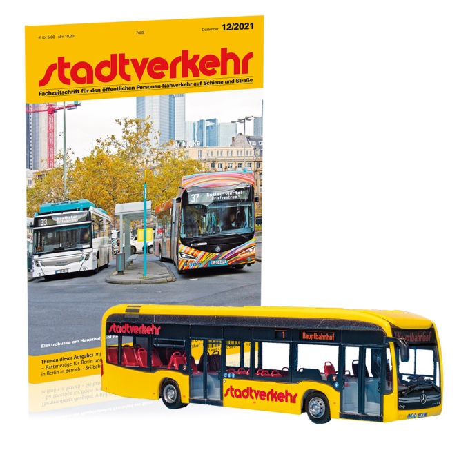 Stadtverkehr Jahrgang 2021 + Sammlermodell SV-Bus 