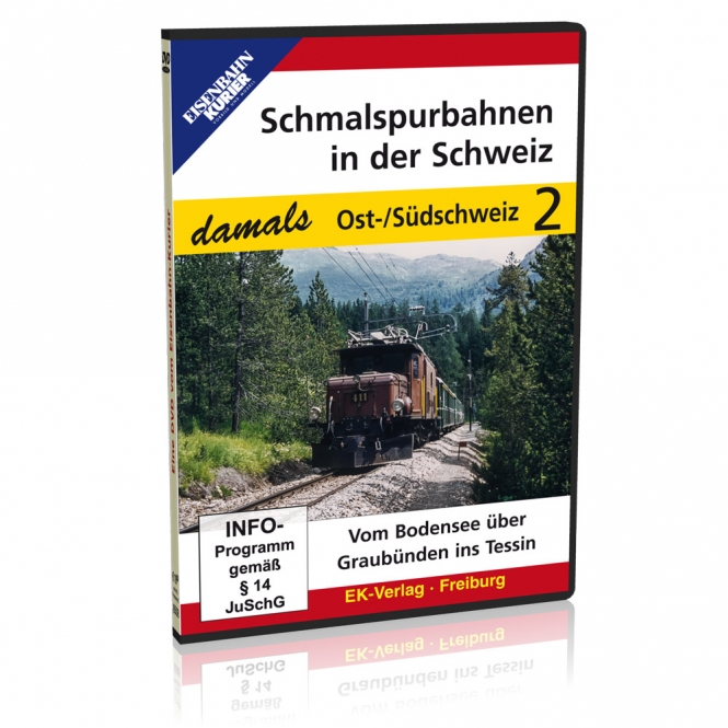 DVD - Schmalspurbahnen in der Schweiz - damals 