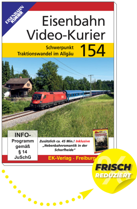 DVD - Eisenbahn Video-Kurier 154 