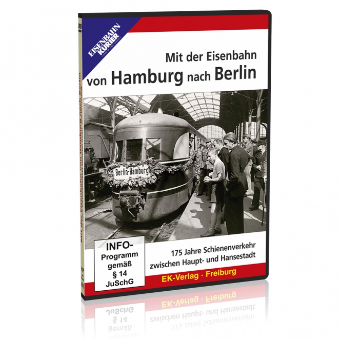 DVD - Mit der Eisenbahn von Hamburg nach Berlin 