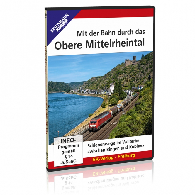 DVD - Mit der Bahn durch das Obere Mittelrheintal 