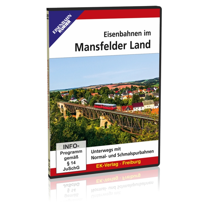 DVD - Eisenbahnen im Mansfelder Land 