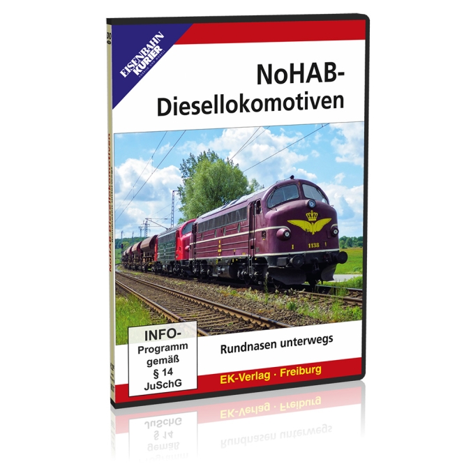 DVD - NoHAB-Diesellokomotiven 