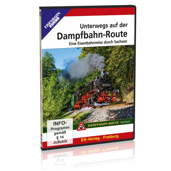 DVD - Unterwegs auf der Dampfbahn-Route 