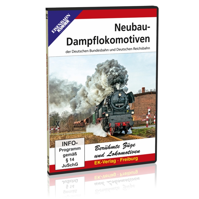 DVD - Die Neubaudampflokomotiven der DB/DR 