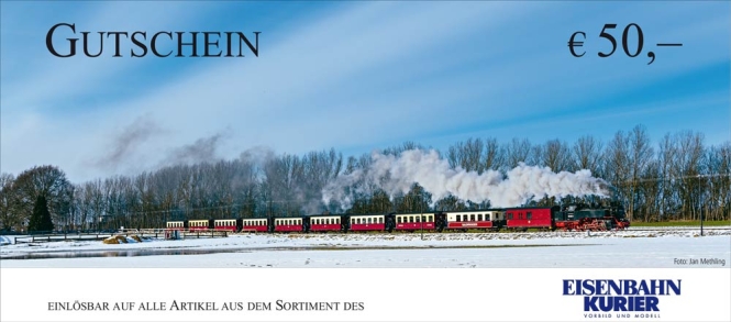 Geschenkgutschein 50 Euro 