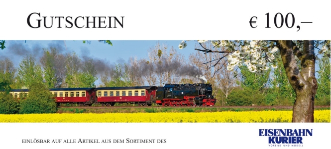 Geschenkgutschein 100 Euro 